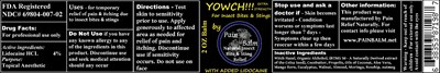 Package Label (Extra Strength Insect Bite   2 Oz)